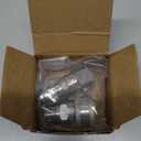 RIDGE WASHER Pressure Washer Swivel Adapter, Stainless Steel M22 14mm to 3/8" Quick Connect, Stainless Quick Disconnect for Pressure Washer Hose, 5000 PSI, 2 Pack