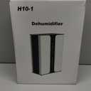 Home Dehumidifier with Drain Hose, (950 sq.ft) 95oz Quiet dehumidifier for Bedroom Bathroom, with Air Reusable Filter Indoor deshumidificador for Basement RV Closet (White)