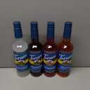 Torani Sugar Free Flavored Drink Syrup Soda Flavors Variety Pack, Raspberry, Coconut, Strawberry & Peach, 25.4 fl oz, (Set of 4), BBD 03/31/2028