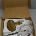 TapLong Brushed Gold Waterfall Bathroom Faucet 3 Hole, Bathroom Sink Faucet 8 Inch Widespread,2 Round Handle for Restroom Sink with CUPC Supply Hose,02799BG