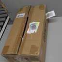 Brass Wall Sconces Set of Two, Clear Ribbed Glass Tube Sconces, Gold Bathroom Sconce, Bathroom Sconces Set of 2, vintage vanity Mirror Wall Lights, Wall Lights for Living Room Bedroom Hallway Stairs (Single-head, Copper color)