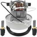 834036 120V Vacuum Motor for ProTeam Backpack Shop Vac Motor, for Super Coach Pro 6/Pro 10, ProVac Pro 6/Pro 10, ProVac FS 6, for Pro Team Vacuum Parts & Accessories, Replacement Parts 834099 836099