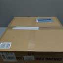 VOLISUN Farmhouse Ceiling Fans with Lights and Remote, 19.7in Low Profile Ceiling Fan Flush Mount, 3000K-6500K Dimmable Bladeless LED Fan Light, Fandelier Ceiling Fans with Lights for Bedroom(Walnut)