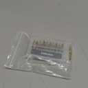 Wood Carving Bits Titanium Coated Engraving Router Bit, 20pcs HSS Rotary Burr Set with 1/8" Shank for Rotary Tools for DIY Carving, Drilling Engraving, Woodworking, Trimming, 2 Collet Included