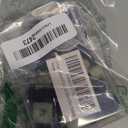 LivTee Rustproof License Plate Screws for Securing License Plates Frames and Covers on Cars and Trucks, 8 Set Premium Stainless Steel Self Tapping Mounting Bolts (Black Zinc Plated)