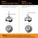 ProTemp S1 Patented Smart Grill Gauge Thermometer Hub Wi-Fi and Bluetooth for Weber Big Green Egg Grills Smoker Offset Upgrade Replacement Accessories (BGE Version, Suitable for Big Green Egg)