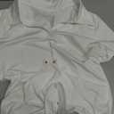 SHAPERIN Women Long Sleeve Bodysuit V Neck Polo T-shirt Basic Top Collared Body Suit Jumpsuit (Large)