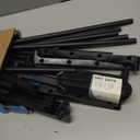 Garvee 3 Tier Bathroom Over The Toilet Shelf, Freestanding Space Saver Metal Over The Toilet Shelf Organizer- for Most Toilets, Black