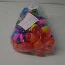 140pcs Gumball Vending Machine Capsules, 2 Inch Empty Round Plastic Containers, Clear-colored Toy Bulk Balls Supplies for Prize Easter Party Favor Surprise Stuffer DIY Craft(7 Colors)