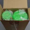 Funnymoom 24 Pcs Red and Green Glitter Christmas Cups Bulk with Lid and Straw 24 oz Reusable Christmas Plastic Tumbler with Sayings Holiday Drinking Cups for Xmas Party Supplies Favors, 6 Designs