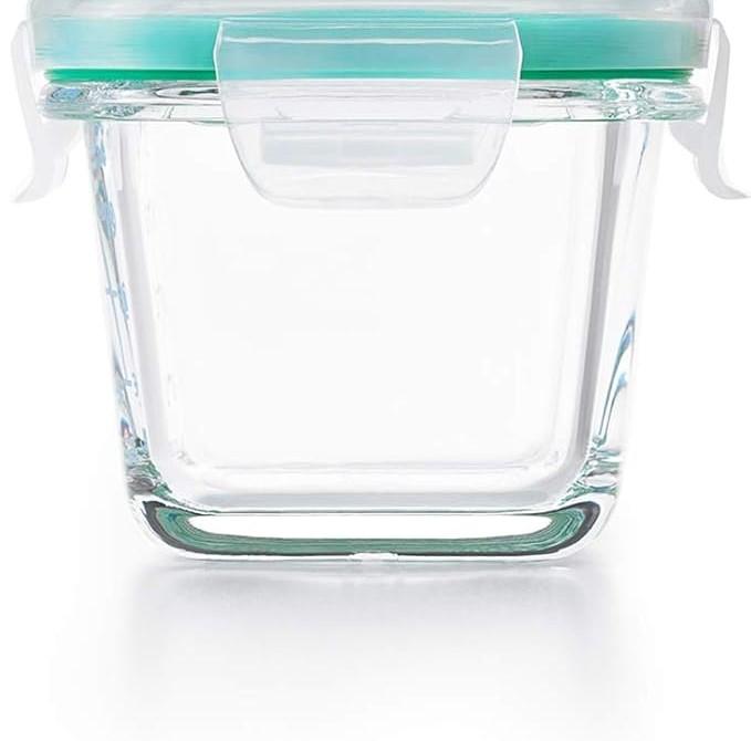 OXO Good Grips 1-Piece Smart Seal Leakproof Mini Glass AirtightContainer Set