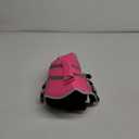 Kuoser Small Dog Life Jacket High Flotation, Reflective Puppy Water Vest for Swimming Boating, Adjustable Doggie Life Preserver Rescue Handle for Summer, Pink S (S (Chest Girth:16.9-21.3''))