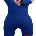 Kids Grappling Standing Dummy - Unfilled Wrestling, Jiu-Jitsu, MMA Training Dummy with Moveable Arms and Legs Durable Polyester Fabric