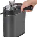 CAFEMASY Automatic Portafilter Cleaner Machine Electric Espresso Coffee Knock Box for Cleaning Espresso Coffee Puck Espresso Accessories Tools for Home or Commercial Coffee Bar
