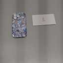 GVIEWIN for iPhone 17 Pro Case for Women, [Compatible with MagSafe] [Upgraded Full Camera Protection], Stylish Floral Shockproof Protective Phone Case for iPhone 17 Pro 6.3", Azurshard/Blue