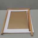 16x20 Picture Frames for Wall - Minimalist 16x20 Oak Wood Frames, 16"x20" Picture Frame Wood, Natural Solid Wooden Picture Frames for Wall Art Photo and Prints(1 Pack, Beige)