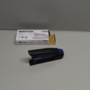 Bostitch Office Executive 3 in 1 Stapler, Includes 210 Staples and Integrated Staple Remover, One Finger Stapling, No Effort, 20 Sheet Capacity, Spring Powered Stapler, Navy Blue