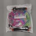 24 Pcs Flying Saucer Flying Disc Toy Helicopter Toy Disco Flyers Include 8 String Launchers and 16 Flying Saucer Flying Disc Launcher Flying Toys Little Teens Outdoor Activity Birthday Favors