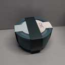 COOK WITH COLOR 4pc Plastic Mixing Bowl Set with Lids (Teal Ombre, 210 ml, 550 ml, 1150 ml, 3500 ml) - Sturdy, Nesting, BPA Free, Dishwasher Safe, Food Safe, Bowls for Cooking and Baking (8 Piece Set - Deep Bowls)