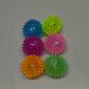 Sensory Light Up Bouncy Balls - Sensory Toys for Kids with Autism Toys for 3-4 5-7 8-12 Gifts for Boys Girls Spiky Stress Balls Novelty Noisemaker Toys Easter Basket Stuffers