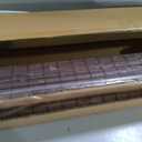 LazBlinds No Drill Bamboo Roman Shades, 30" W x 64" H, Malay Walnut
