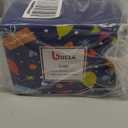 bUCLA 100Pieces Gold Plastic Plates - 6.25inch White with Gold Rim Disposable Salad/Dessert/Appetizer/Small Cake Plates Premium Hard - Ideal for Wedding, Party