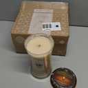 WoodWick Vanilla Bean Glass Jar Scented Candle, Large 22 oz.