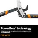 Fiskars 32-Inch Loppers for Tree Trimming, Heavy Duty, Low-Friction Sharp Steel Blade, Branch Cutter up to 2-Inch Diameter Cut Capacity, PowerGear2 Technology that Multiplies Power for Less Effort