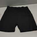 GAYHAY 1 Pack Biker Shorts with Pockets for Women - 8" High Waist Compression Shorts for Workout Yoga Cycling