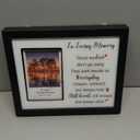 LED Shadow Box 4x6 - Memorial Picture Frame for Loss of Mother, Father, Loved One - Bereavement Gift (In Loving Memory)