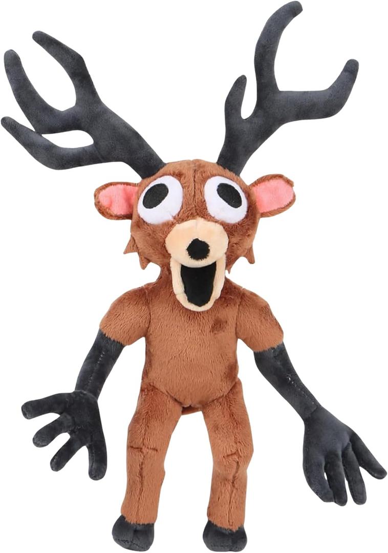 15" Deer 99 Nights in The Forest Plush Toy Pillow for Video Game Fans and Halloween