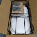 1 Gallon Glass Drink Dispensers for Parties, 2PACK Beverage Dispenser with Stand, Fruit Infuser and Stainless Steel Spigot 100% Leakproof, Beverage Dispenser for Lemonade Sun Tea