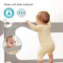 Dr. Pure Bed Rails Guard for Toddlers Adults: (3 Pack) 3-Side Protection Bedrail for King Bed - Extral Tall Adjustable Child Safety Side Railing Guards Gate with Safety Locks for Kids(78.7x78.7x74.8) (3-side King size, Grey)