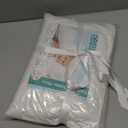 Nestl 2 Pack Toddler Pillow for Sleeping 13 x 18, Small Kids Pillow for Travel, Car, School, Nap, & Toddler Bed, Machine Washable Soft Cotton Child 2 Year Old and Up - White