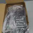 Asayuee 360 Rotating Makeup Organizer,2 Tier Large Capacity Make Up Organizers and Storage,Skincare Perfume Vanity Organizers,Bathroom Cosmetics Storage Organizer Countertop(Grey)