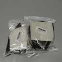 2 x Fuutreo 120 Pcs Glitter Grad Caps Cutouts with 120 Glue Points, 6 inch, 4 inch, 3 inches Graduation Caps Glitter Confetti Class of 2025 Paper Tags for DIY Craft Bulletin Board School Supplies(Black)