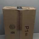 4-Shelf Adjustable Heavy Duty Steel Wire Rack, Adjustable Storage Shelving Unit with Wheel for Kitchen, Garage, Laundry Black 11.8" D x 17.7" W x 40.8" H