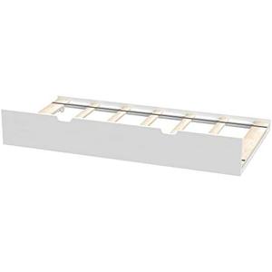 Max & Lily Twin Trundle Bed, White