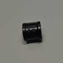 GeilSpace Coupling, Malleable Iron Pipe Fittings - Vintage DIY Industrial Shelving, Industrial Decor, Furniture DIY (3/4", Black) (0.75 Inch)