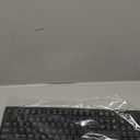 Wireless Keyboard and Mouse Combo, Full-Sized 2.4GHz Wireless Keyboard with Comfortable Palm Rest and Optical Wireless Mouse for Windows, Mac OS PC/Desktops/Computer/Laptops (Black)