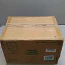 ECOLipak 100% Compostable 5 Compartment Plates, 125 Pack Disposable Paper Plates, Heavy-Duty Biodegradable Sugarcane Plates, Eco-Friendly School Lunch Trays