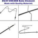 DG47-00038B Bake Element, compatible With Samsung range/stove/oven, Replaces part PD00025540, DG47-00038A, 3015238, AP5623199, EAP4240837, PS4240837 