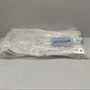 VIPOSCO Tall Laundry Basket, Large Dirty Clothes Hamper with Leather Handle, Woven Rope Storage Basket for Blanket, Toy In Living Room, Bathroom, Bedroom - 100L White & Brown