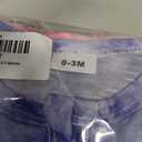 Infant Baby Boys Girls 3 Pack Footless Rompers Long Sleeve Tie Dye Zip-up Jumpsuit Fall Clothes 3pcs Outfit Set (Pink) 0-3M