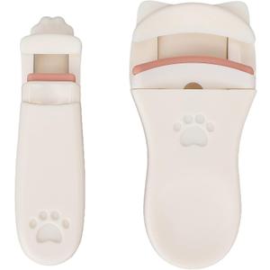 2 Pieces Eyelash Curler, Lash Curler, Wide Angle EyelashCurler and Partial EyelashCurler Makeup Tool Creates Eye Opening Lifted Lashes for Long Lasting