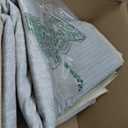 8x10 Washable Area Rugs for Living Room, Vintage Floral Non-Slip Low Pile Natural Rug Soft Throw Large Carpet for Dining Room Bedroom Home Office (Beige, 8'x10')