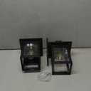 CYHKEE 2 Pack Solar Wall Lanterns Outdoor with 3 Modes, Dusk to Dawn Motion Sensor LED Sconce Lights IP65 Waterproof, Exterior Front Porch Security Lamps Wall Mount Patio Fence Garage Decorative