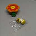 I'm Wooden Music Box Mechanism - Rock n Roll Dancing Bug on Flower Playing Minuet No.3 for Kids (Bee)