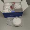 Fire Alarms Smoke Detectors, Photoelectric Sensor Smoke Alarm Battery Operated, Fire Alarm with Test Button & Low Battery Signal, LED Warning Light 85 dB Alarm Sound for Bedroom and Home, 6 Pack