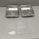 MANHONGYU 2PCS Stainless Steel Meal Prep Containers, Stainless Steel Containers with Lids, Food Storage Containers Airtight, BPA Free